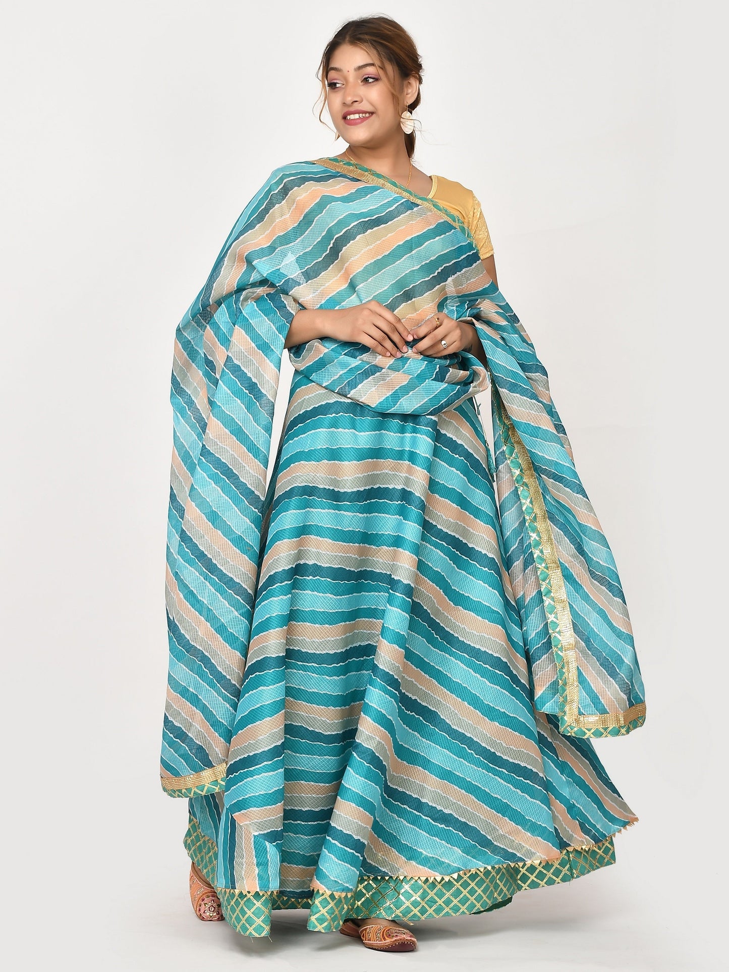 Suhaan Kota Doriya Lehanga with Dupatta and unstitched Blouse