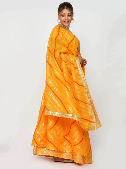 Roop Kota Doriya Lehanga with Dupatta and unstitched Blouse