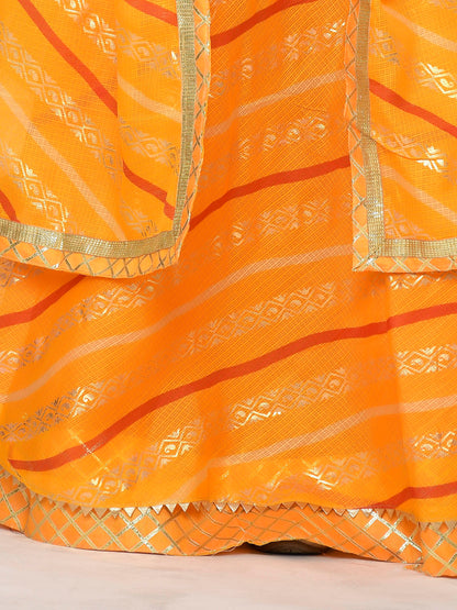 Roop Kota Doriya Lehanga with Dupatta and unstitched Blouse