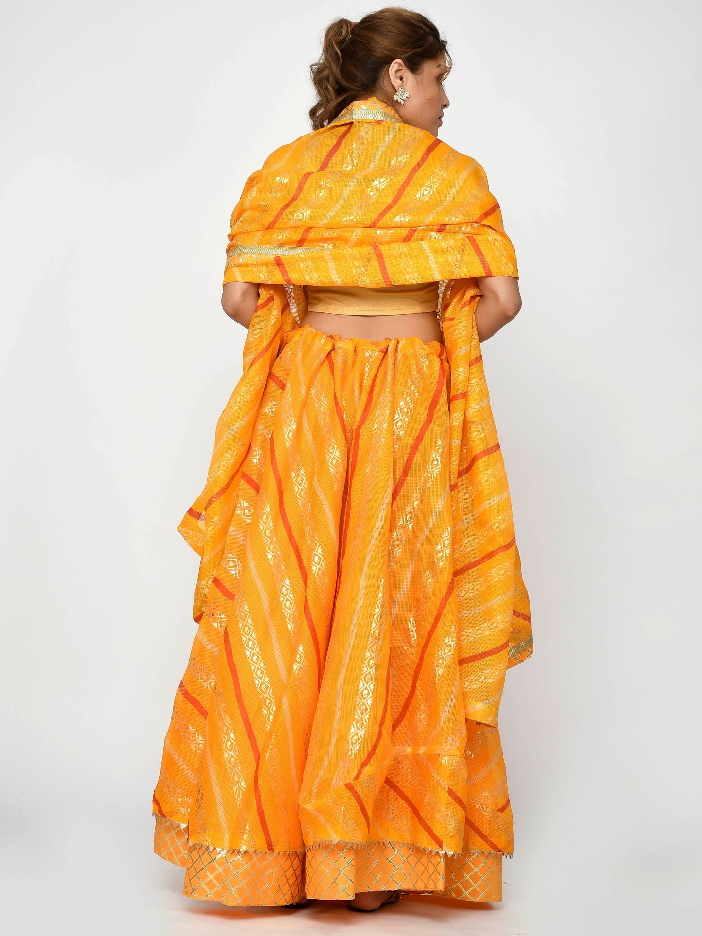 Roop Kota Doriya Lehanga with Dupatta and unstitched Blouse